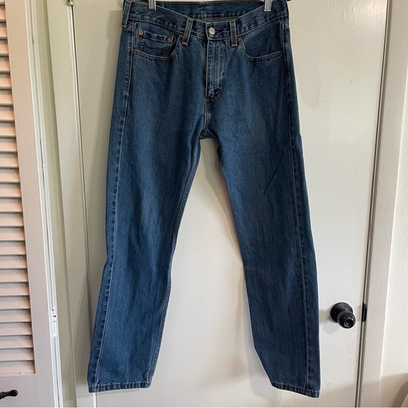 Levi's Classic Straight 505 Denim Jeans Regular Fit Size 32x32 - Picture 1 of 11